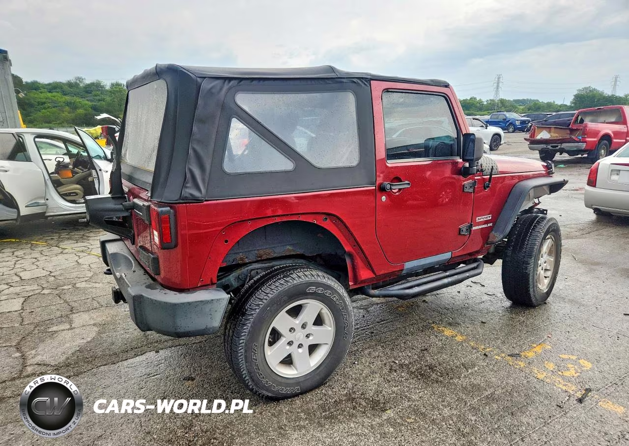 2012 Jeep Wrangler Sport VIN:1C4AJWAG7CL210534 - 3