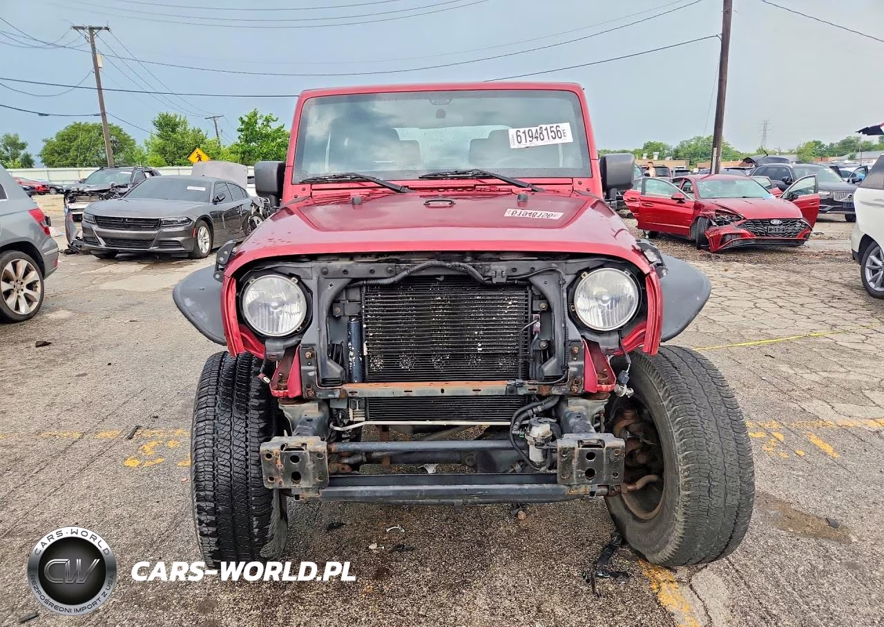 2012 Jeep Wrangler Sport VIN:1C4AJWAG7CL210534 - 5