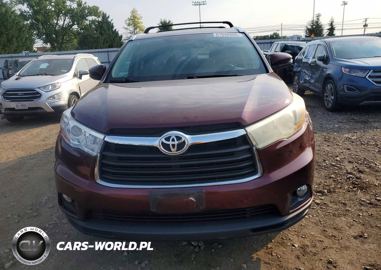 2015 Toyota Highlander Xle VIN:5TDJKRFH3FS157706 - 5