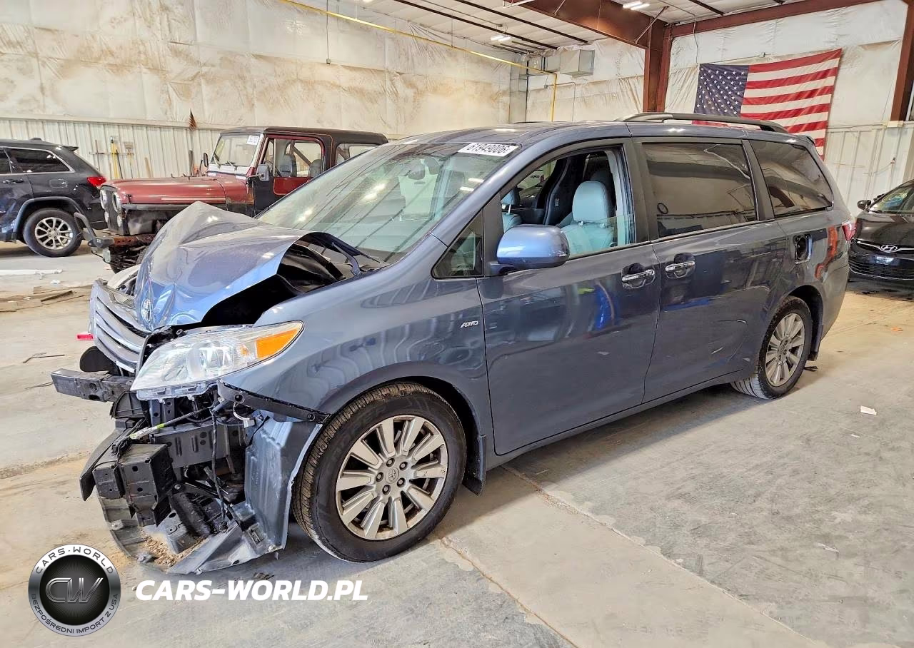 2017 Toyota Sienna Xle Premium 7-Passenger