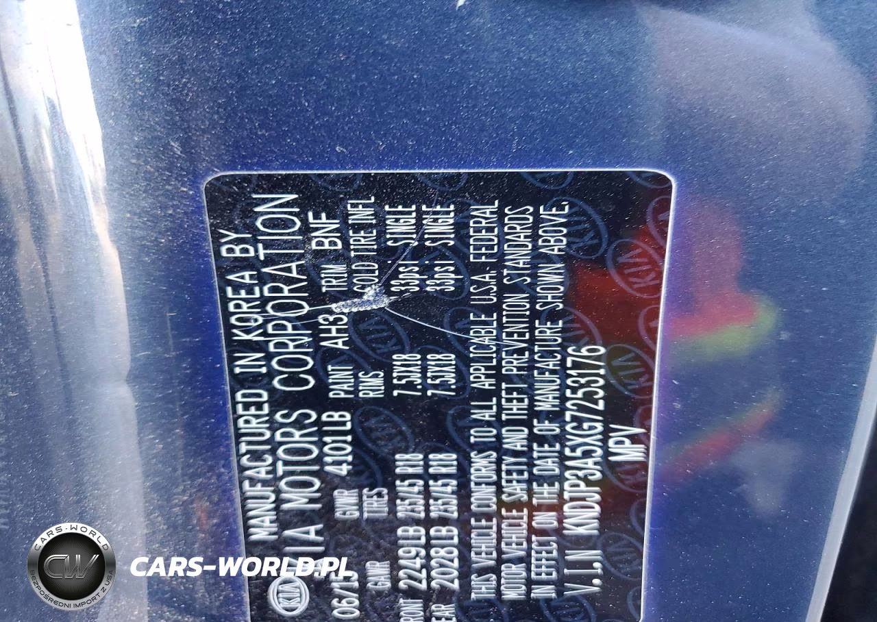 2016 Kia Soul + VIN:KNDJP3A5XG7253176 - 13