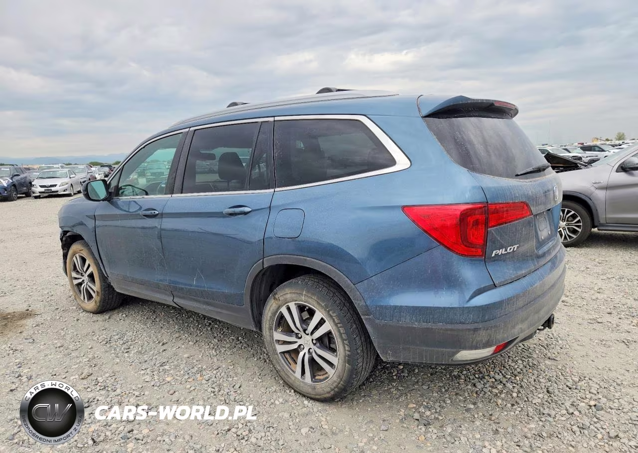 2016 Honda Pilot Exl VIN:5FNYF6H52GB107289 - 2