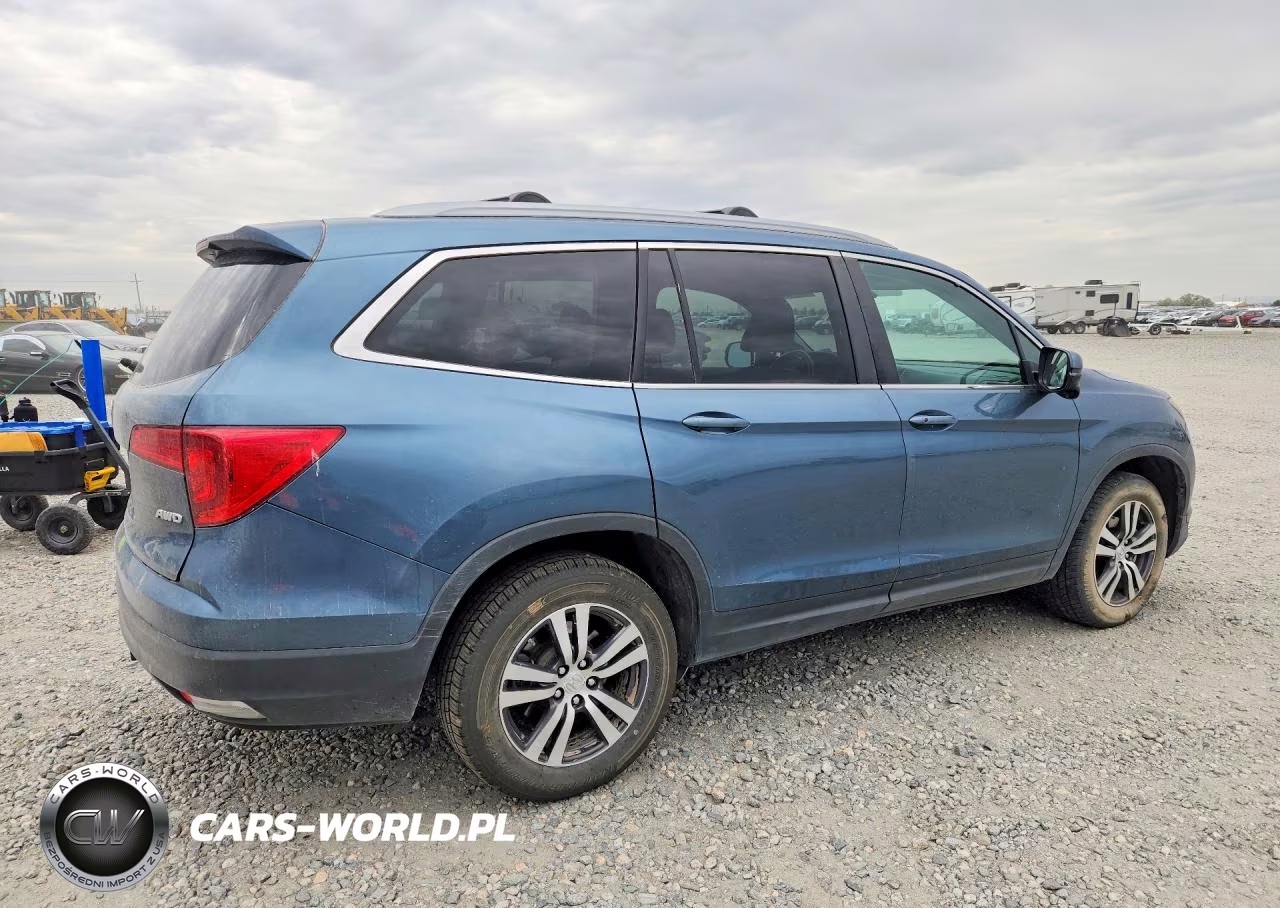 2016 Honda Pilot Exl VIN:5FNYF6H52GB107289 - 3
