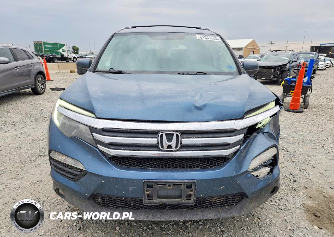 2016 Honda Pilot Exl VIN:5FNYF6H52GB107289 - 5