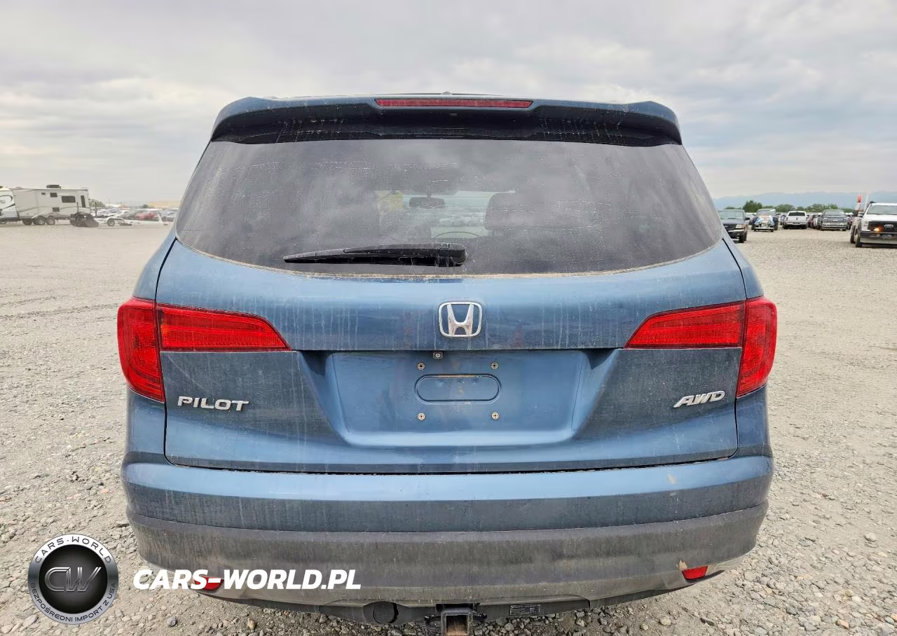 2016 Honda Pilot Exl VIN:5FNYF6H52GB107289 - 6