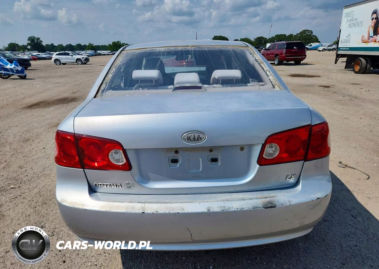 2006 Kia Optima Lx VIN:KNAGE123365045293 - 6