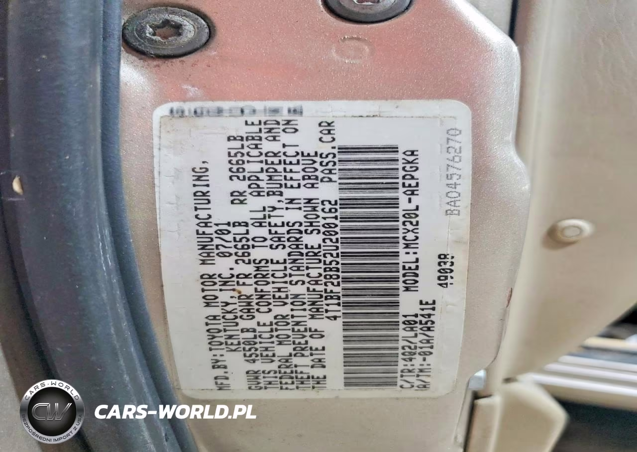 2002 Toyota Avalon Xls VIN:4T1BF28B52U200162 - 12