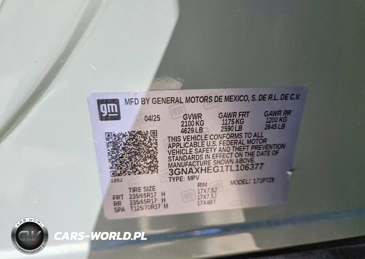 2026 Chevrolet Equinox Lt VIN:3GNAXHEG1TL106377 - 13