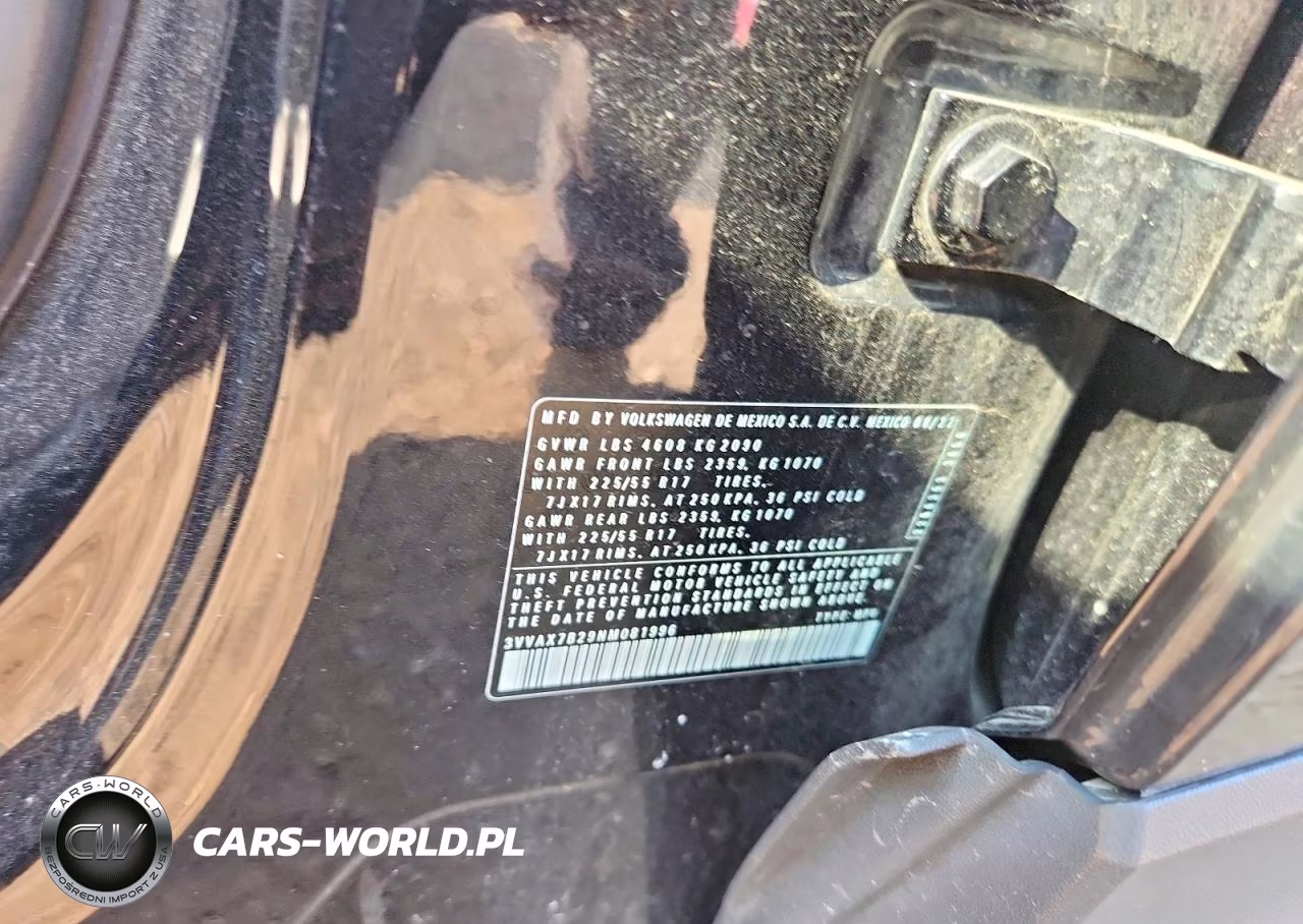 2022 Volkswagen Taos S VIN:3VVAX7B29NM081996 - 13