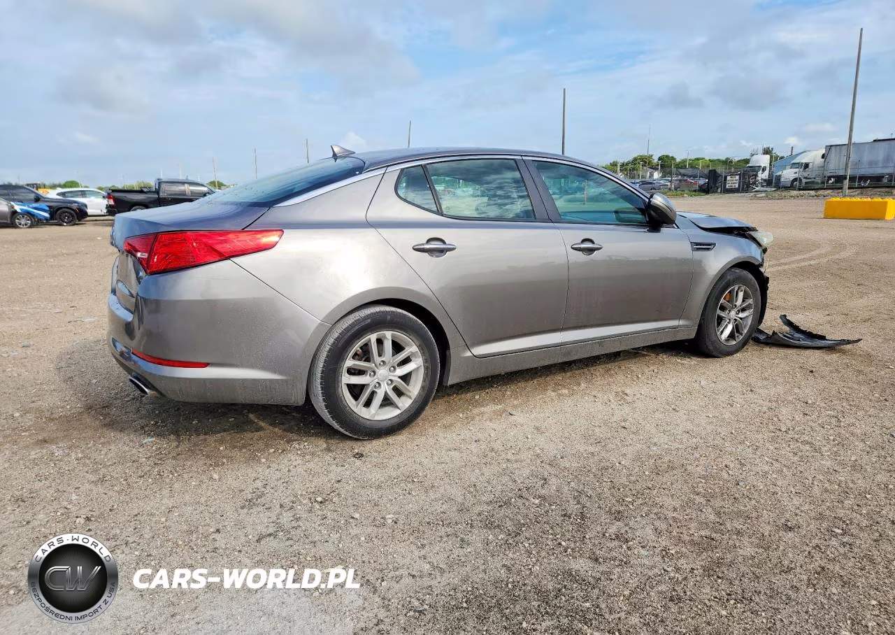 2013 Kia Optima Lx VIN:5XXGM4A74DG123620 - 3