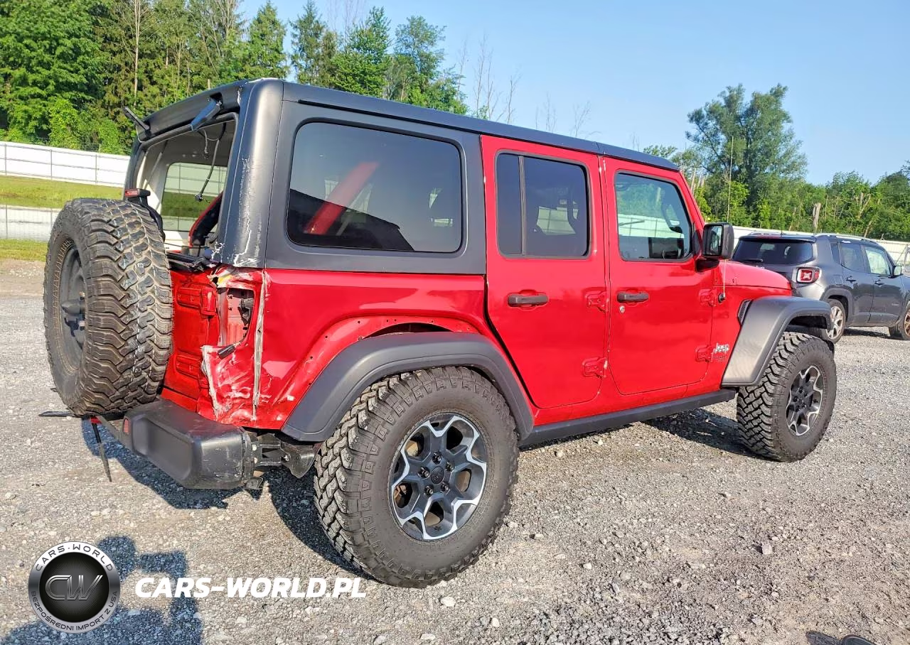 2020 Jeep Wrangler Unlimited Sport VIN:1C4HJXDN7LW165222 - 3