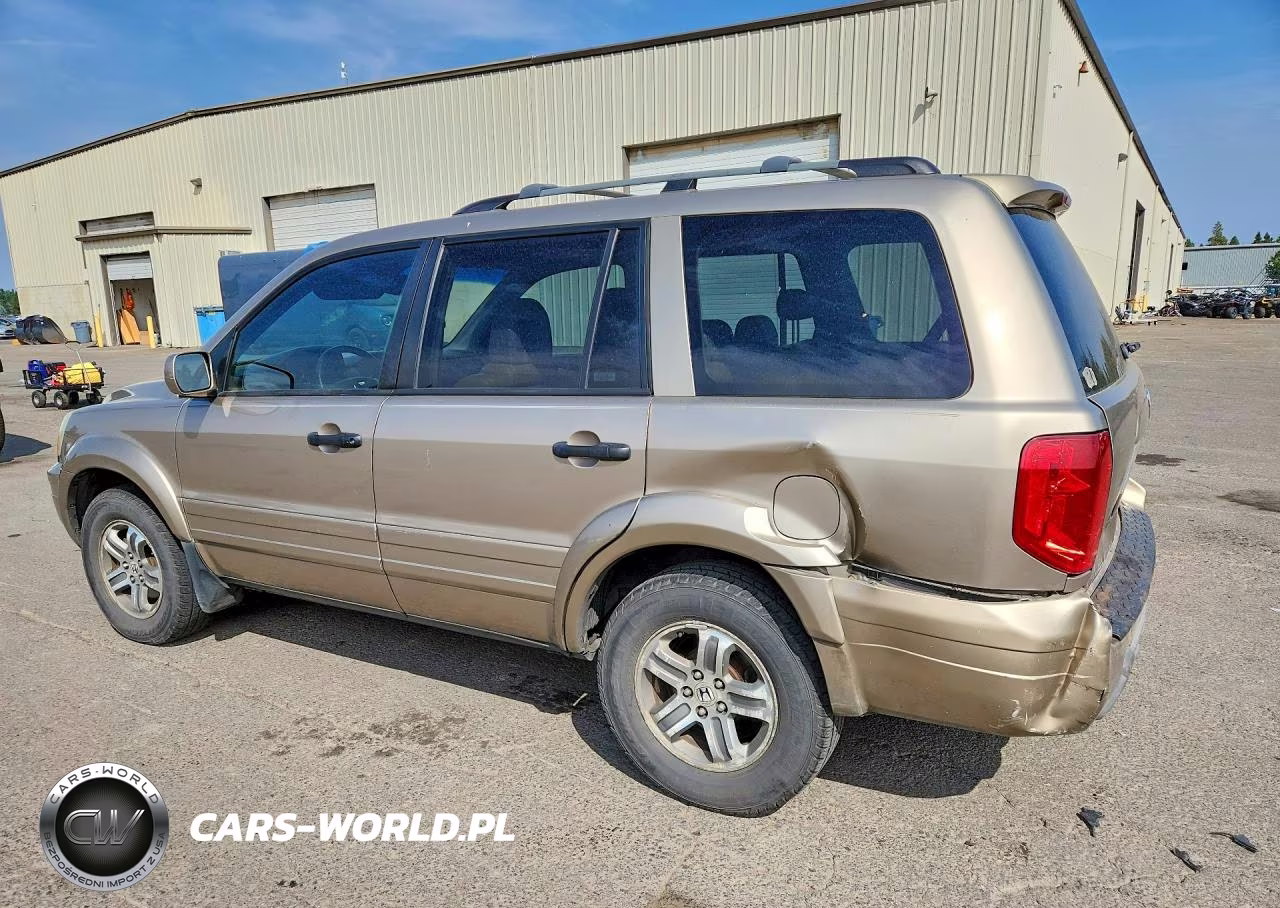 2005 Honda Pilot Exl VIN:5FNYF18605B014070 - 2