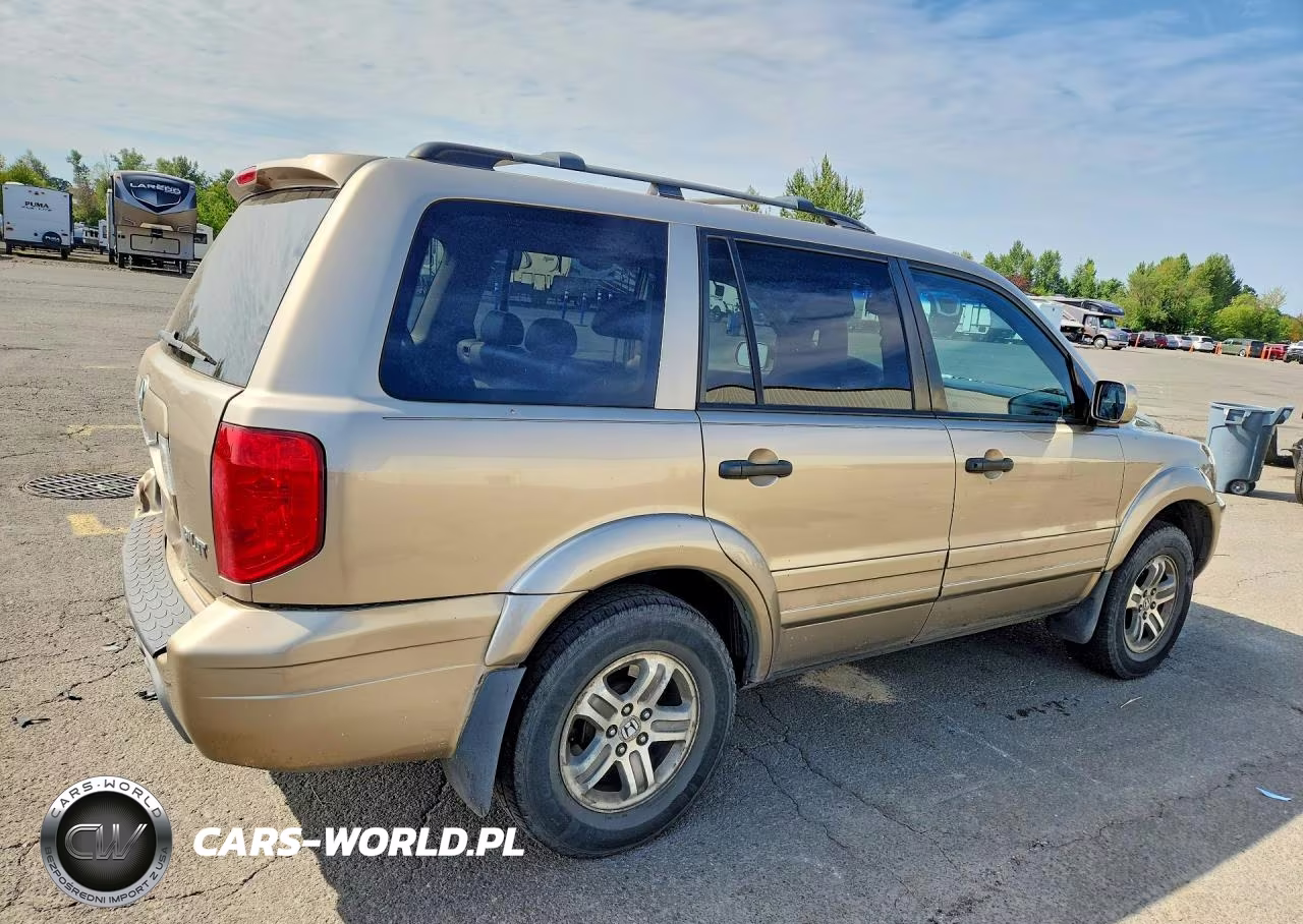 2005 Honda Pilot Exl VIN:5FNYF18605B014070 - 3