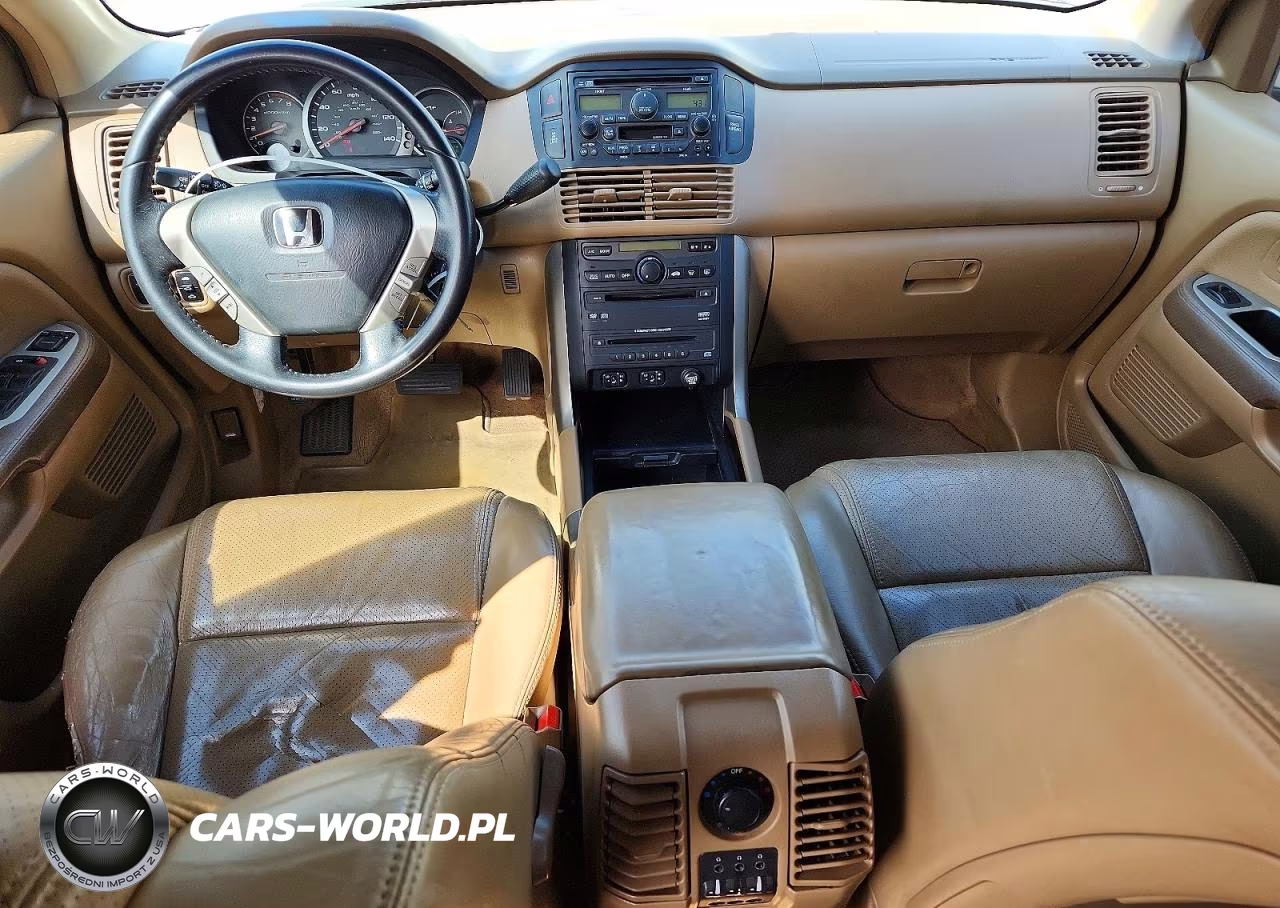 2005 Honda Pilot Exl VIN:5FNYF18605B014070 - 8