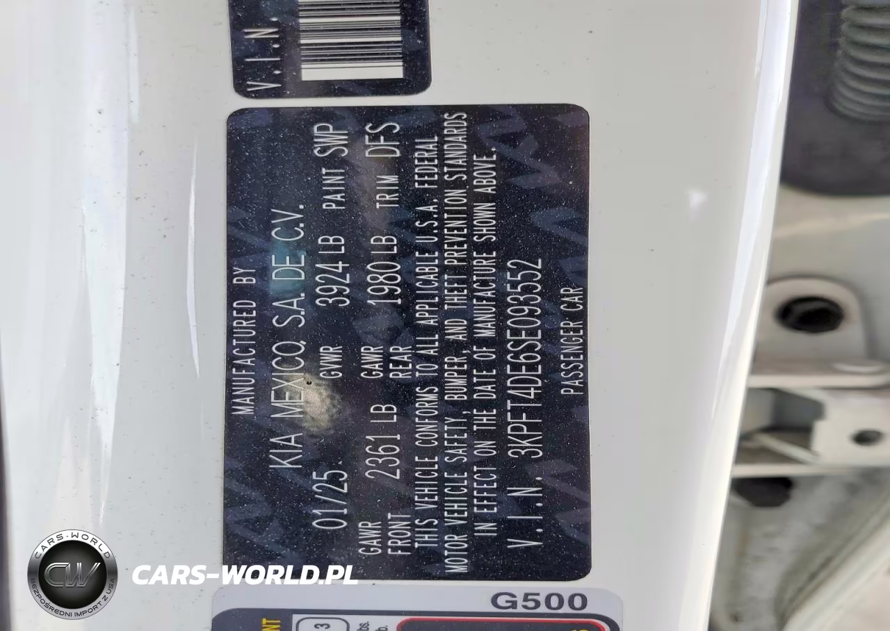 2025 Kia K4 Lxs VIN:3KPFT4DE6SE093552 - 13