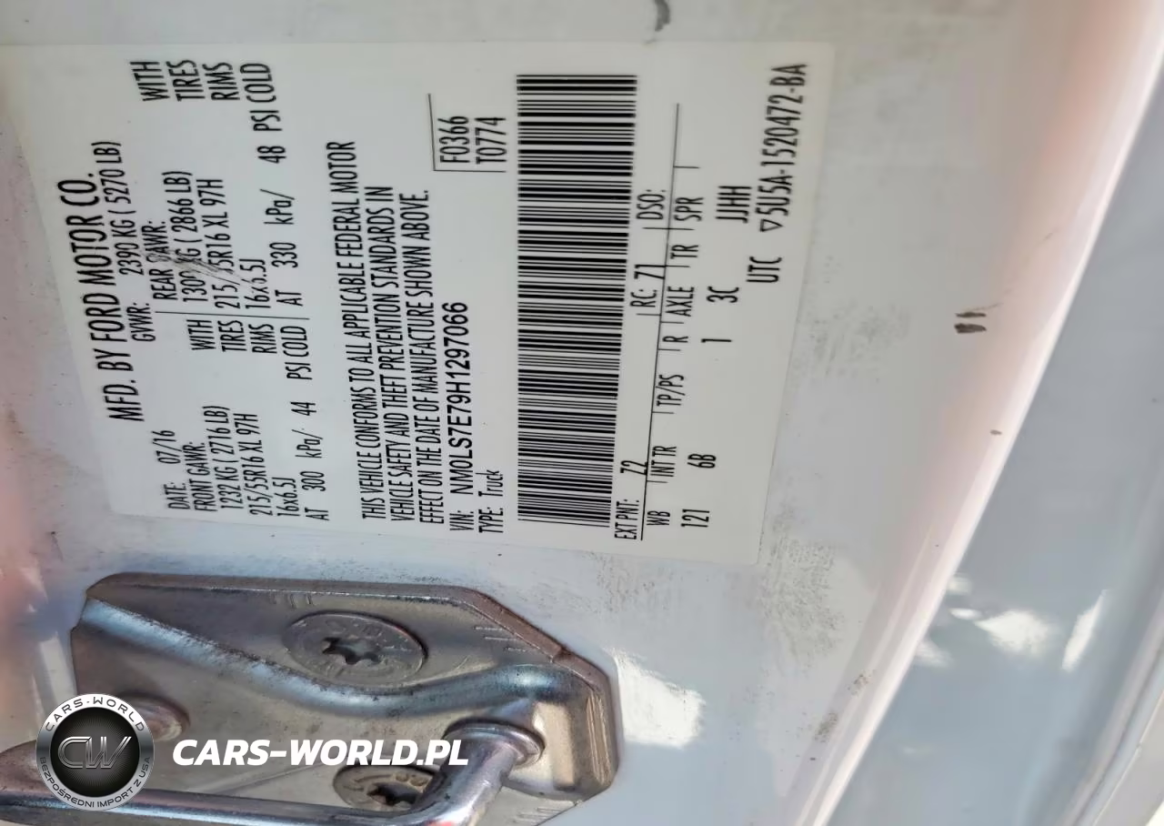2017 Ford Transit Connect Xl Delivery Van VIN:NM0LS7E79H1297066 - 13