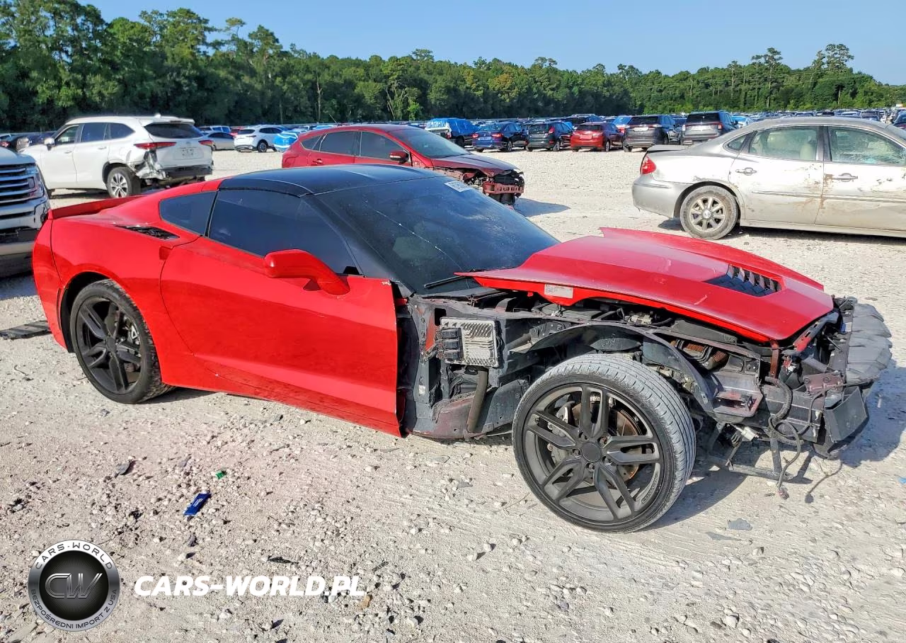 2015 Chevrolet Corvette Stingray 2Lt VIN:1G1YD2D70F5101926 - 4