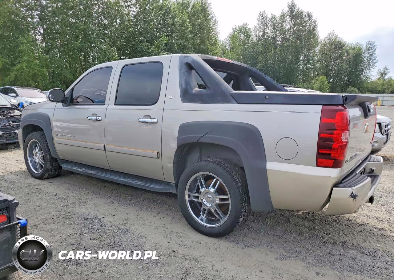 2008 Chevrolet Avalanche K1500 VIN:3GNFK12358G168796 - 2