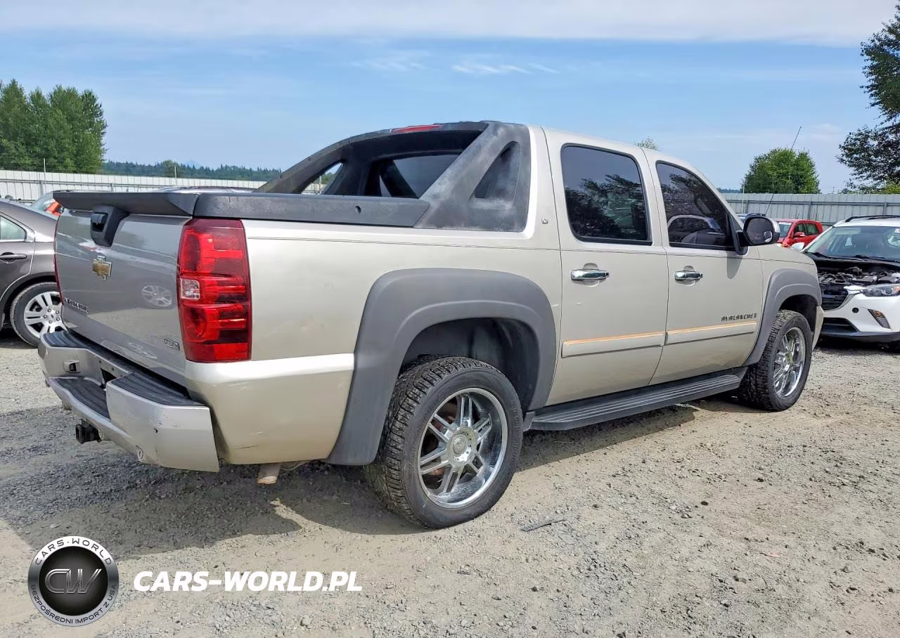 2008 Chevrolet Avalanche K1500 VIN:3GNFK12358G168796 - 3