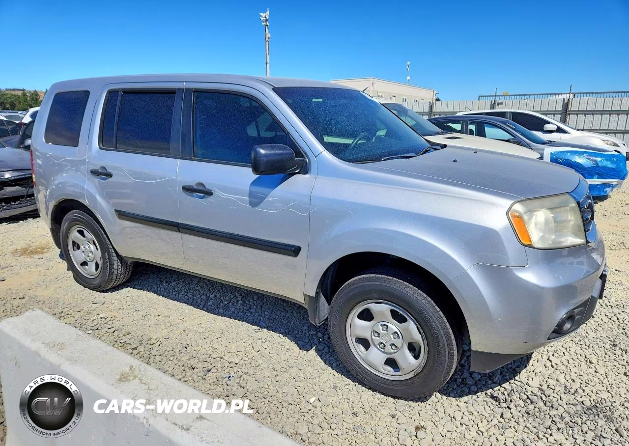 2012 Honda Pilot Lx VIN:5FNYF3H26CB032529 - 4