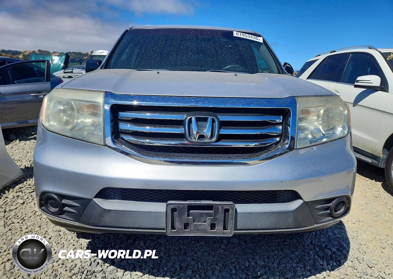2012 Honda Pilot Lx VIN:5FNYF3H26CB032529 - 5