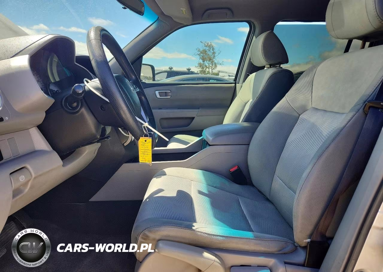 2012 Honda Pilot Lx VIN:5FNYF3H26CB032529 - 7