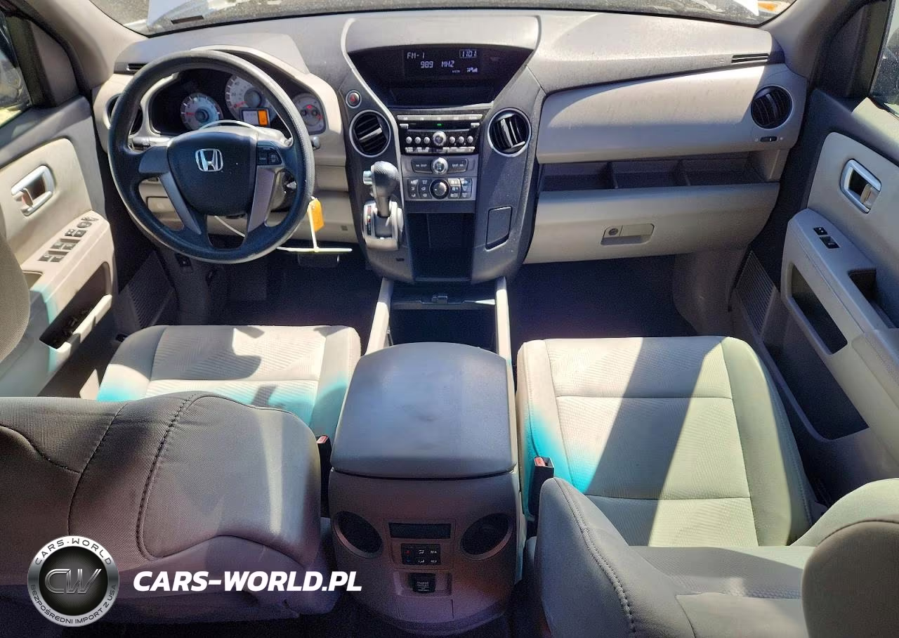 2012 Honda Pilot Lx VIN:5FNYF3H26CB032529 - 8