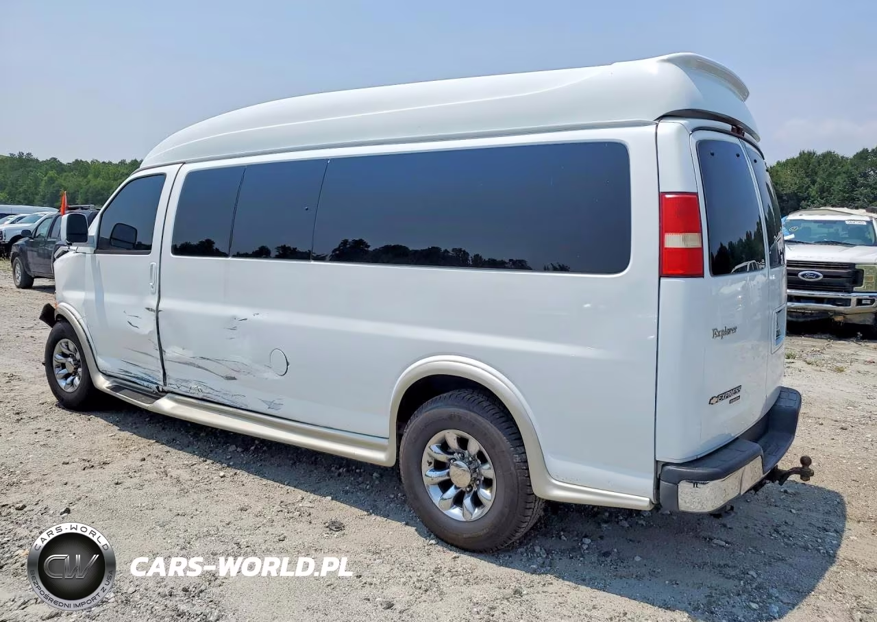 2012 Chevrolet Express G2500 3Lt VIN:1GBWGLCG9C1141457 - 2