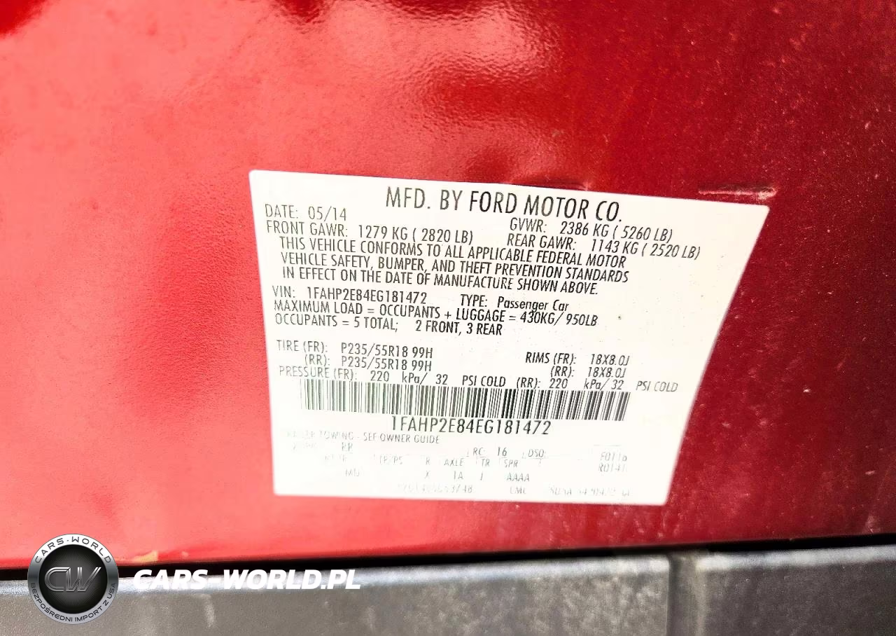 2014 Ford Taurus Sel VIN:1FAHP2E84EG181472 - 12