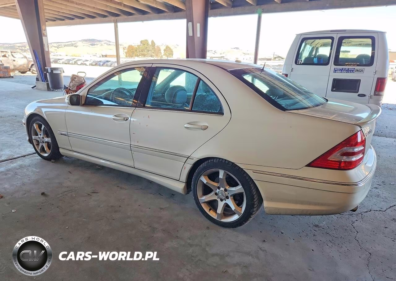 2007 Mercedes-Benz C 230 VIN:WDBRF52H67F905208 - 2