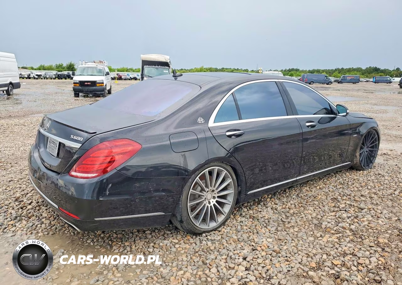 2015 Mercedes-Benz S S600 VIN:WDDUG7GB9FA138237 - 3