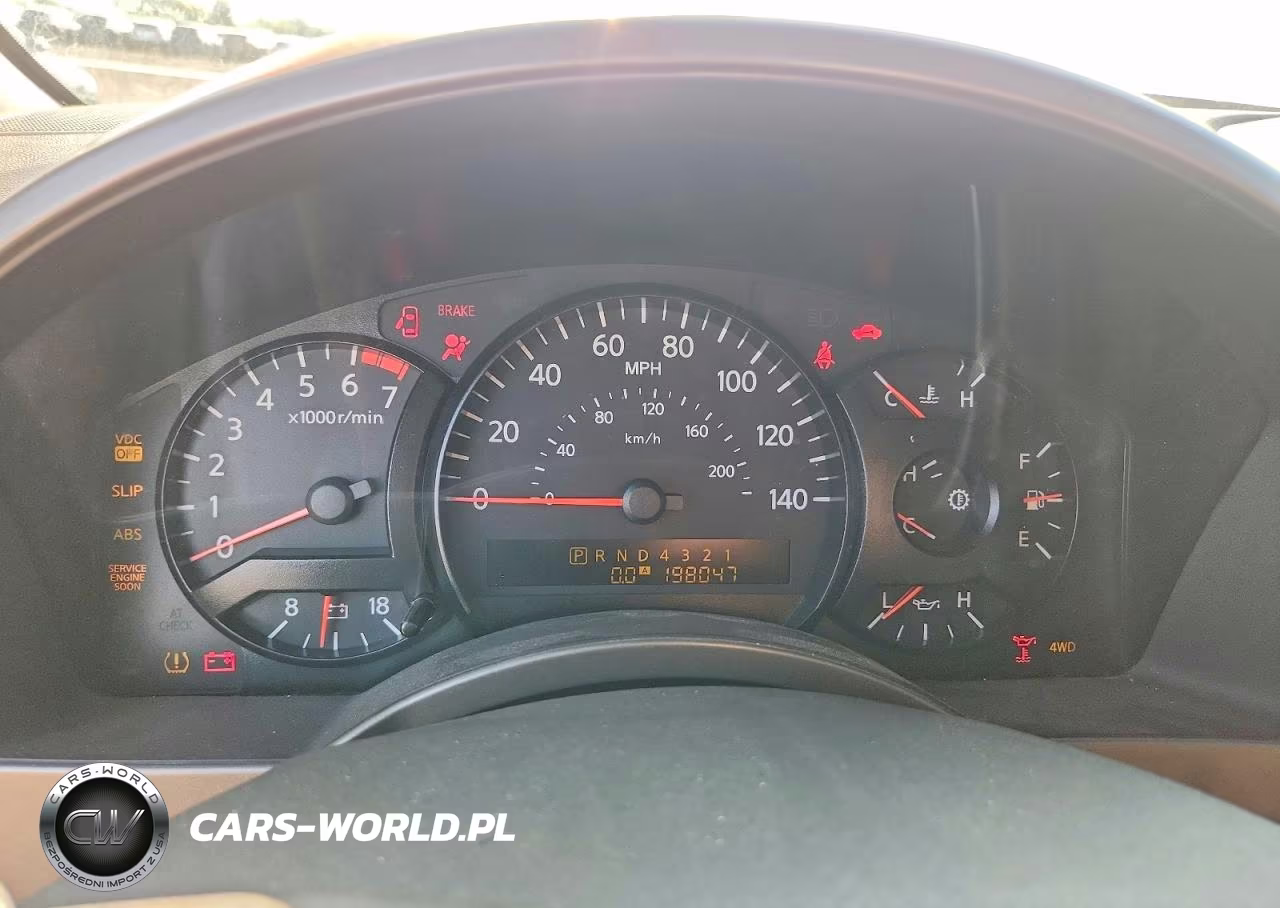 2005 Nissan Armada Se VIN:5N1AA08B35N736900 - 9