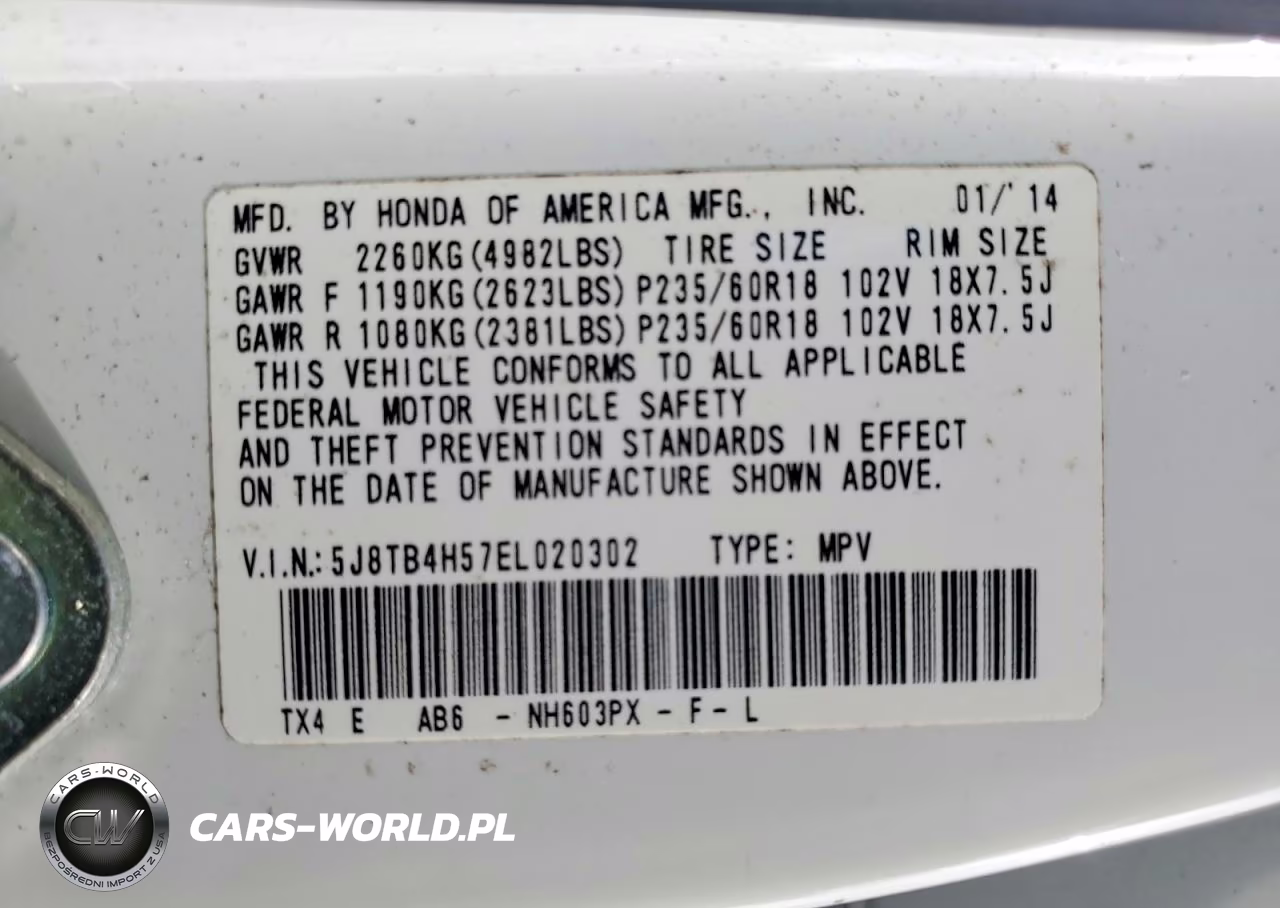 2014 Acura Rdx Technology VIN:5J8TB4H57EL020302 - 13