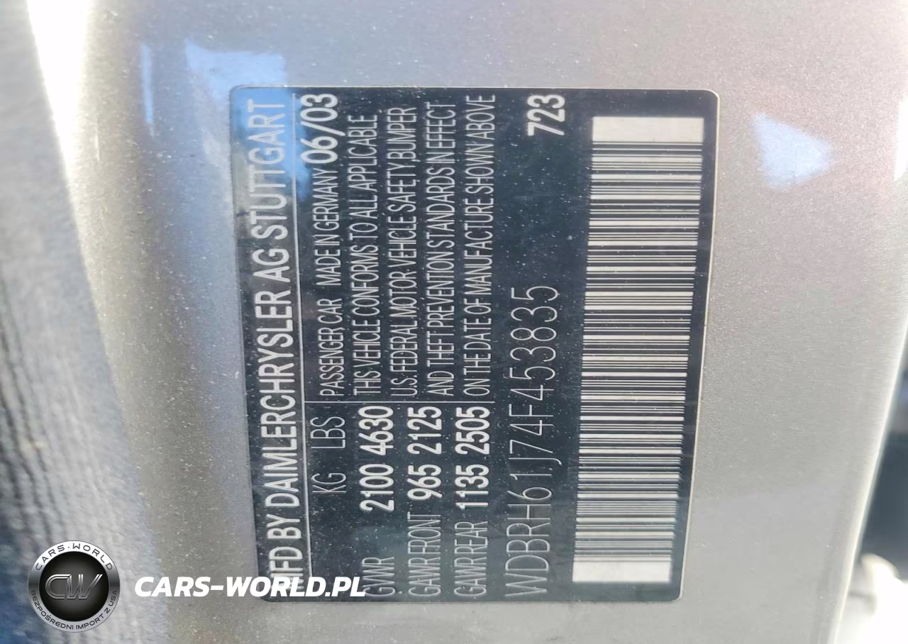 2004 Mercedes-Benz C 240 Sportwagon VIN:WDBRH61J74F453835 - 12