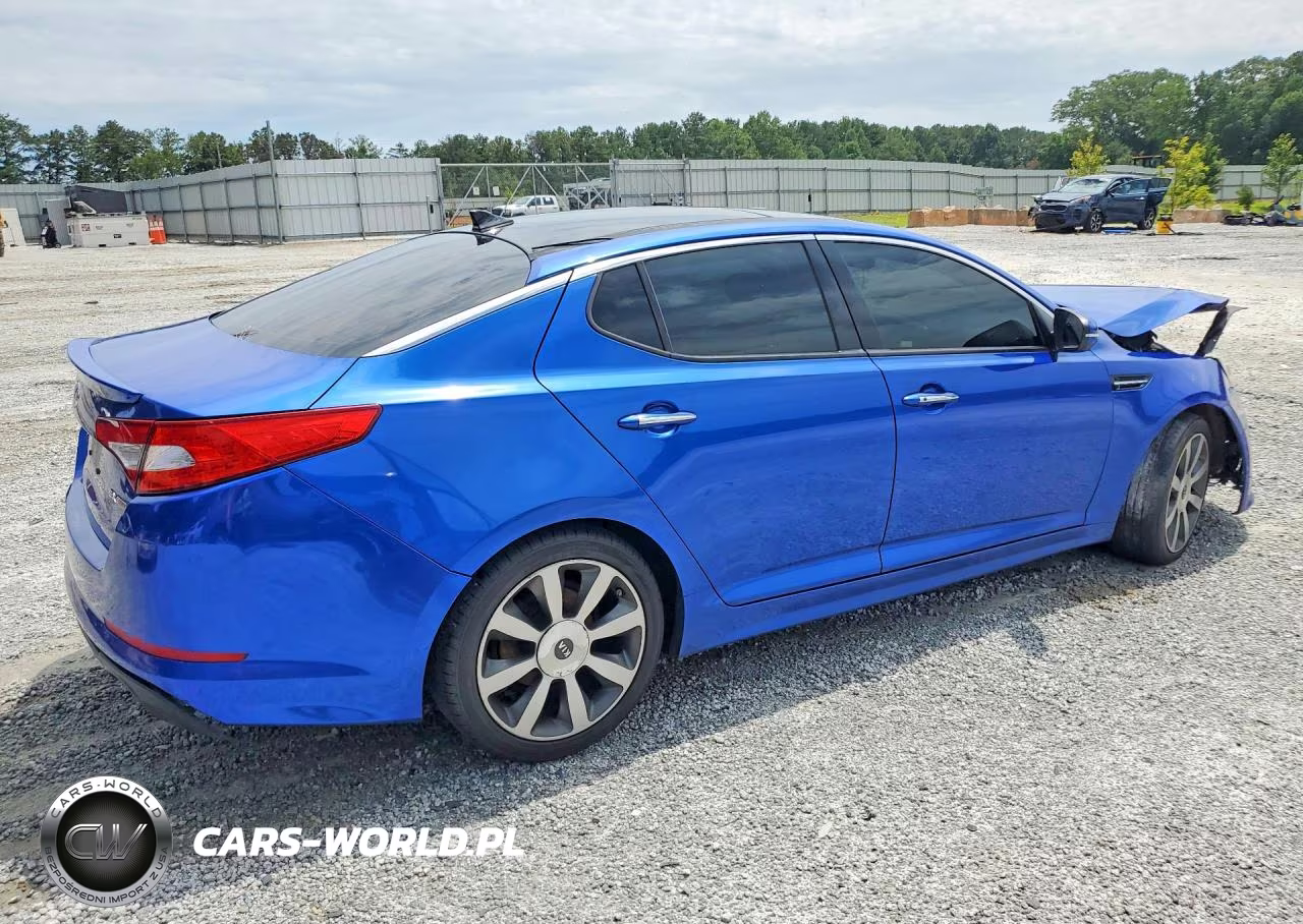 2011 Kia Optima Sx VIN:KNAGR4A68B5152027 - 3