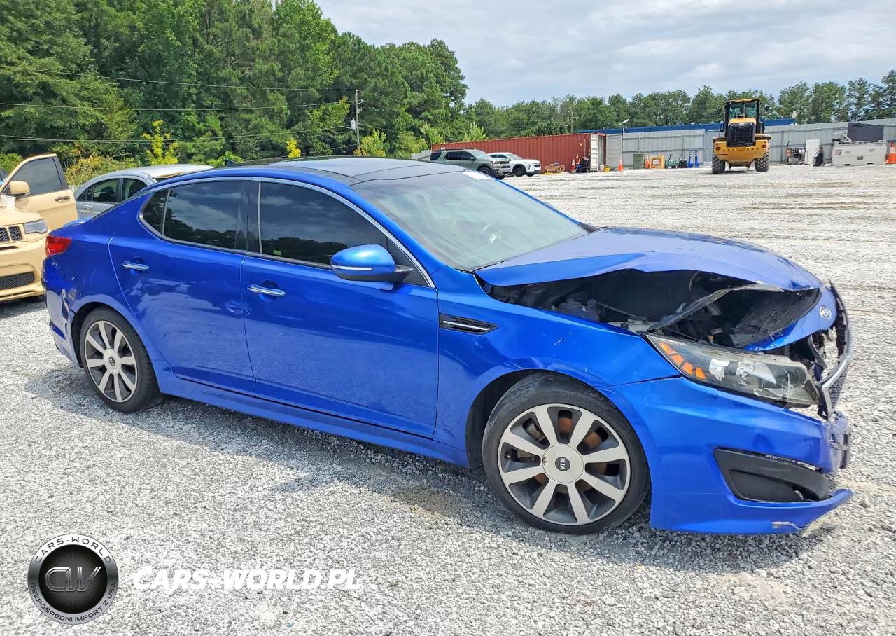 2011 Kia Optima Sx VIN:KNAGR4A68B5152027 - 4