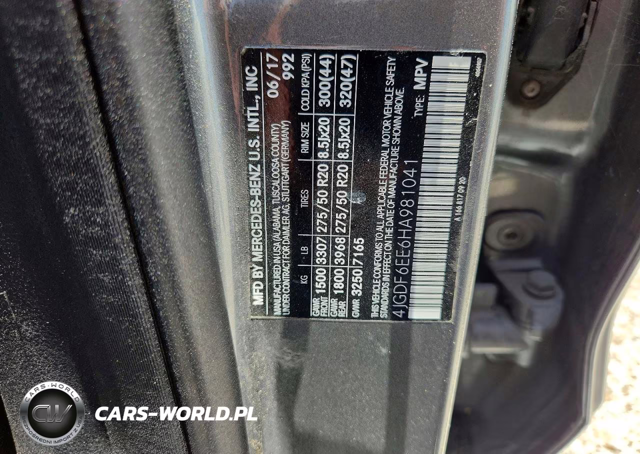 2017 Mercedes-Benz Gls 450 4Matic VIN:4JGDF6EE6HA981041 - 13