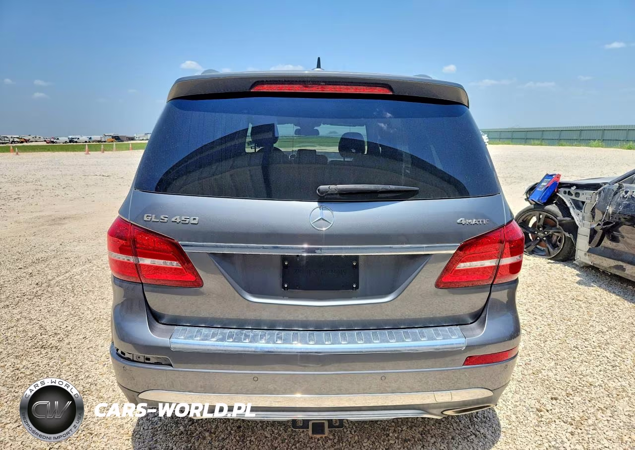 2017 Mercedes-Benz Gls 450 4Matic VIN:4JGDF6EE6HA981041 - 6
