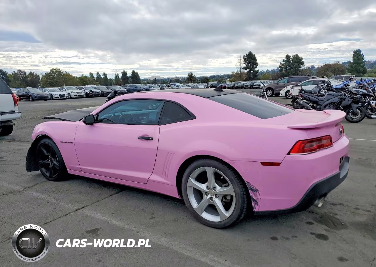 2015 Chevrolet Camaro Lt VIN:2G1FD1E37F9257235 - 2