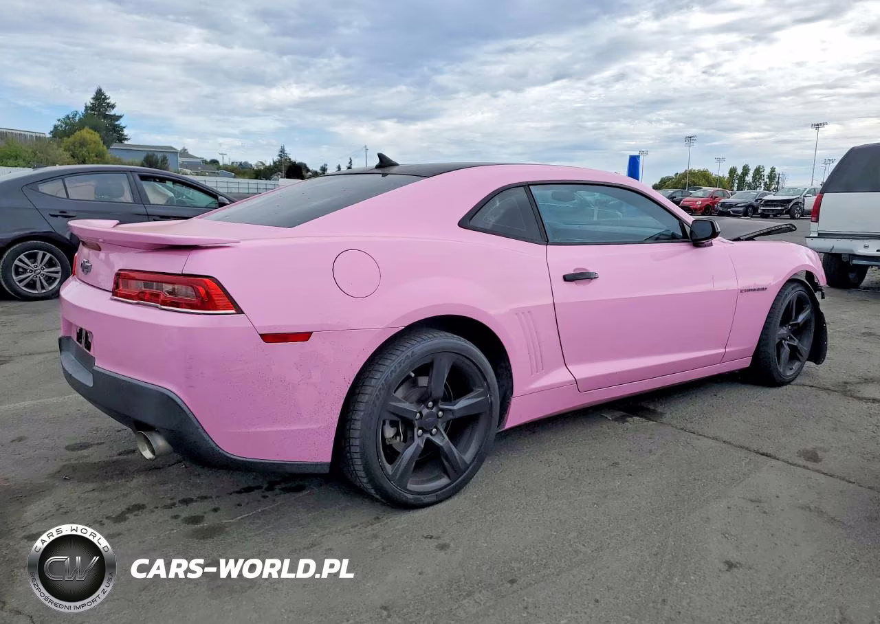 2015 Chevrolet Camaro Lt VIN:2G1FD1E37F9257235 - 3
