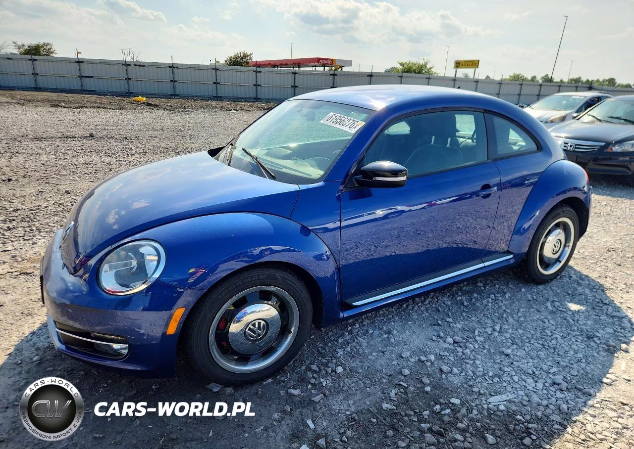 2012 Volkswagen Beetle Turbo VIN:3VWV67AT9CM666309 - 1