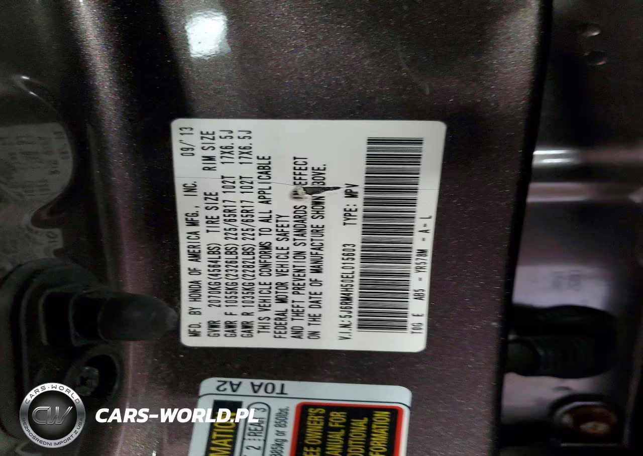 2014 Honda Cr-V Ex VIN:5J6RM4H50EL015603 - 13