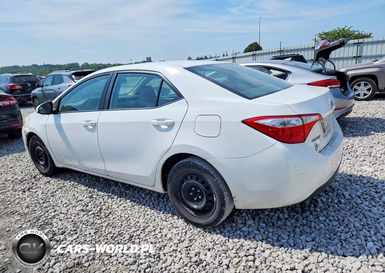 2016 Toyota Corolla Le VIN:2T1BURHE2GC697530 - 2