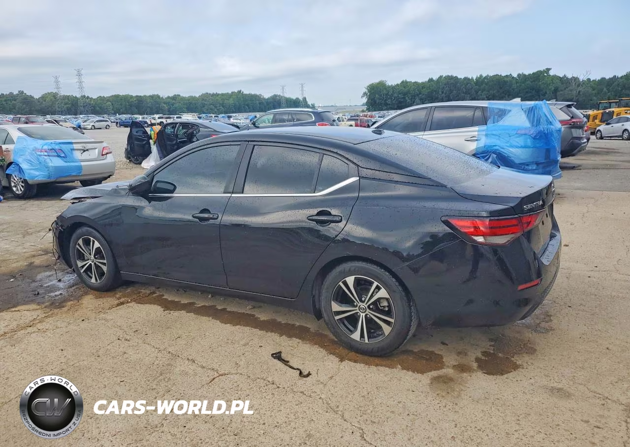 2021 Nissan Sentra Sv VIN:3N1AB8CV7MY221274 - 2