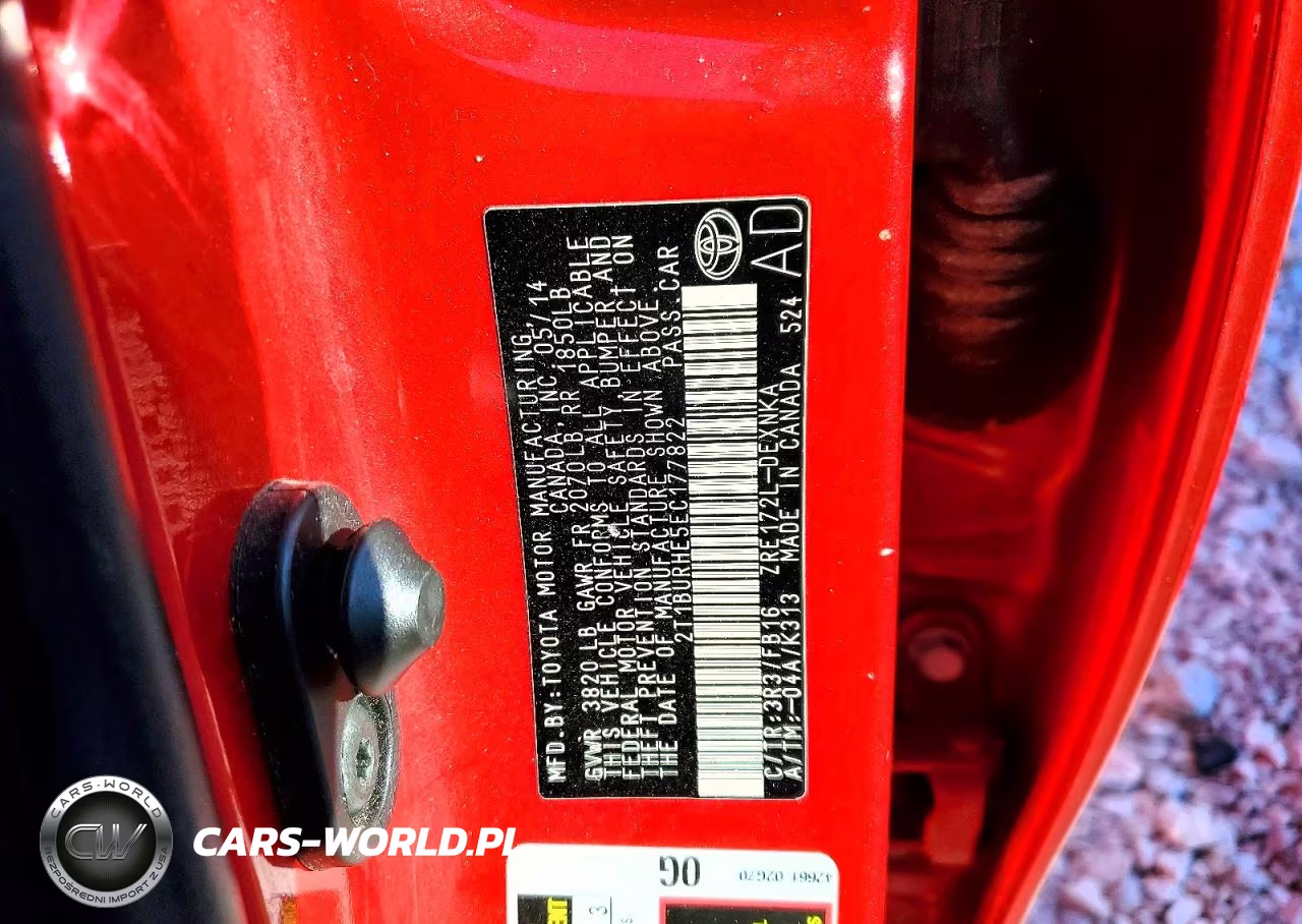 2014 Toyota Corolla Le VIN:2T1BURHE5EC177822 - 13