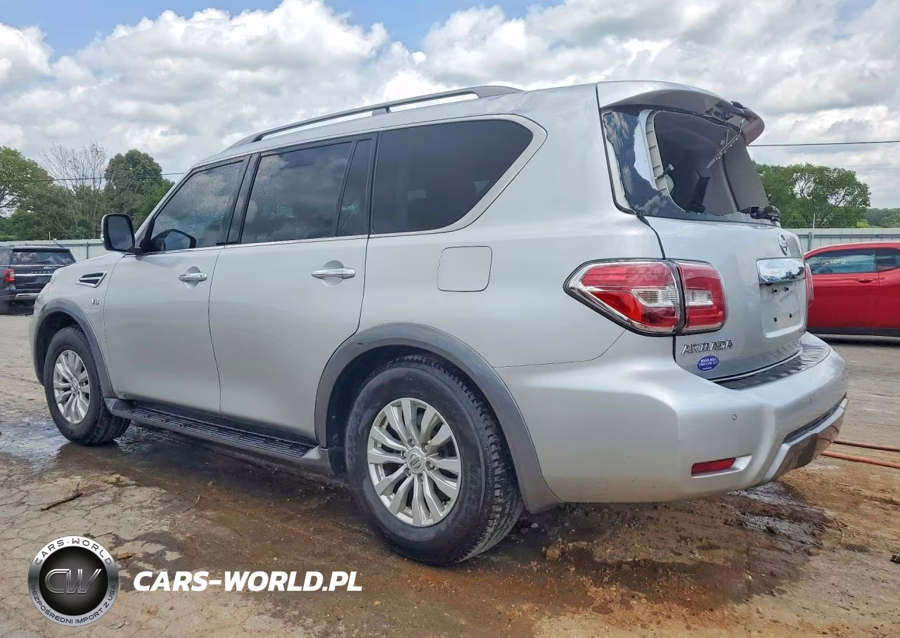 2019 Nissan Armada Sv VIN:JN8AY2ND0K9092881 - 2