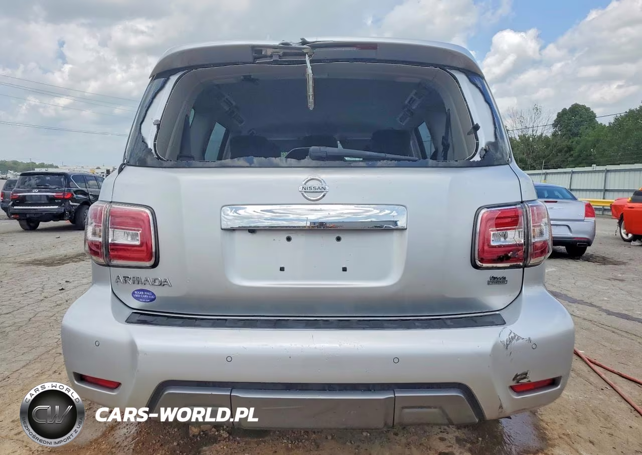 2019 Nissan Armada Sv VIN:JN8AY2ND0K9092881 - 6