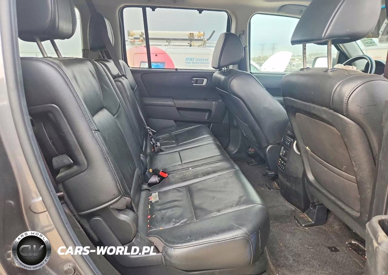 2012 Honda Pilot Touring VIN:5FNYF4H96CB042724 - 11