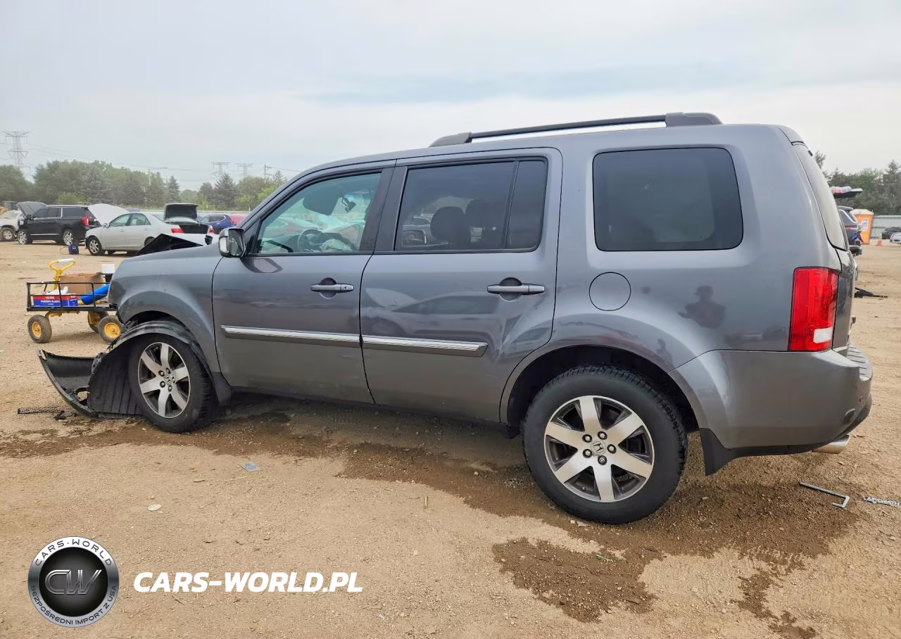 2012 Honda Pilot Touring VIN:5FNYF4H96CB042724 - 2