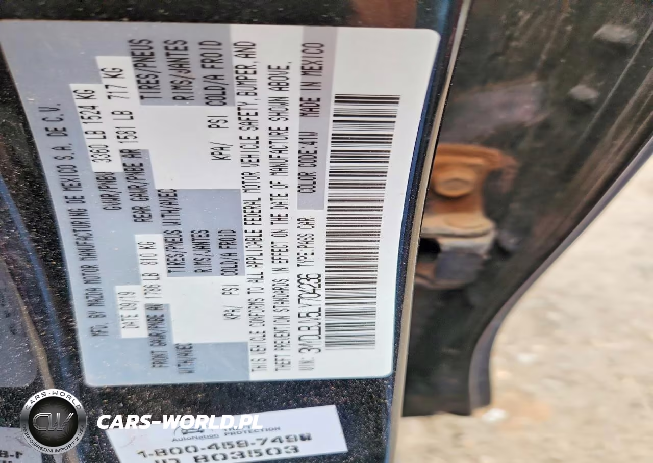 2020 Toyota Yaris Hatchback Le VIN:3MYDLBJV5LY704236 - 12